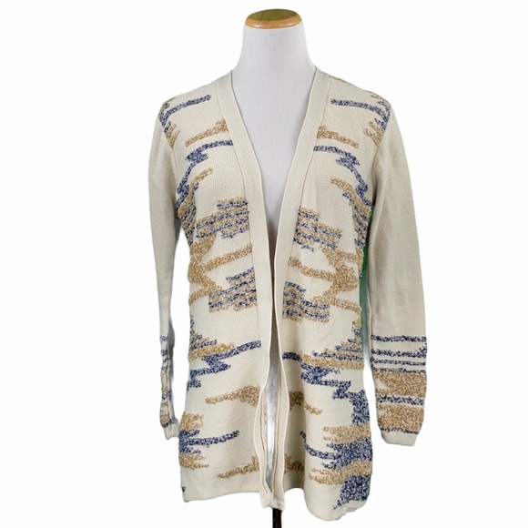 Natural Reflections Sweaters - Natural Reflections Southwest Open Front Cardigan